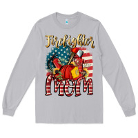 Moon Dust Firefighter mom Long Sleeve Tee - FaDigitalArtStudio