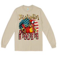 Mushroom Firefighter mom Long Sleeve Tee - FaDigitalArtStudio