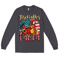 Smoke Firefighter mom Long Sleeve Tee - FaDigitalArtStudio