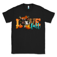 Black love fall holstein cow Classic Tee - Jasminsmagicworld