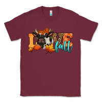 Burgundy love fall holstein cow Classic Tee - Jasminsmagicworld