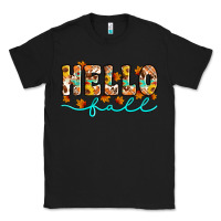 Black hello fall Classic Tee - Artiststas
