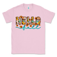 Bubblegum Pink hello fall Classic Tee - Artiststas