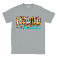 Heather Grey hello fall Classic Tee - Artiststas