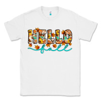 White hello fall Classic Tee - Artiststas