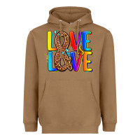 Toasted Coconut pride lgbtqi love is love Heavyweight Hoodie - AdoDesignShop