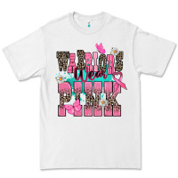 White Warriors wear pink Cancer Awareness Premium Tee - HowdyJamesFarm