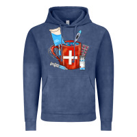 Vintage Denim Nurse Coffee Mug Vintage Hoodie - FaDigitalArtStudio