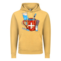 Vintage Mustard Nurse Coffee Mug Vintage Hoodie - FaDigitalArtStudio