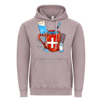 Vintage Zinc Nurse Coffee Mug Vintage Hoodie - FaDigitalArtStudio