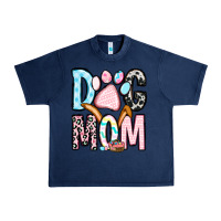 Navy Easter dog mom Urban Heavy Tee - OliviaCreatesArt