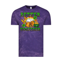 Cloud Purple Better together St. Patrick's Day Vintage Tee - CowGirlArtShop