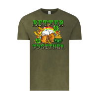 Vintage Olive Better together St. Patrick's Day Vintage Tee - CowGirlArtShop