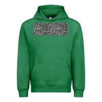 Emerald grey leopard Urban Hoodie - JahusDesignShop