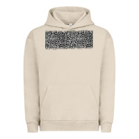 Pigment French Oak grey leopard Urban Hoodie - JahusDesignShop