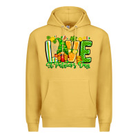 Antique Gold love st patricks day Premium Hoodie - CowhideDigitalArt
