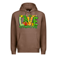 Chestnut love st patricks day Premium Hoodie - CowhideDigitalArt