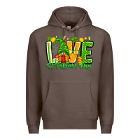 Coffee love st patricks day Premium Hoodie - CowhideDigitalArt