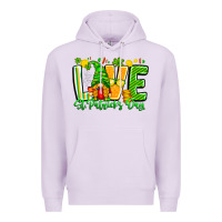 Lilac love st patricks day Premium Hoodie - CowhideDigitalArt