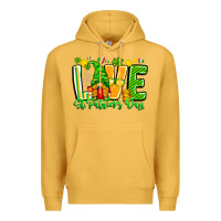 Love St Patricks Day Premium Hoodie | Teevron