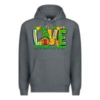 Rock love st patricks day Premium Hoodie - CowhideDigitalArt