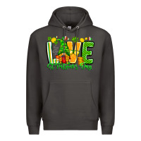 Smoke love st patricks day Premium Hoodie - CowhideDigitalArt