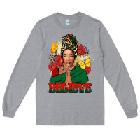 Heather Grey believe black woman Long Sleeve Tee - FaDigitalArtStudio