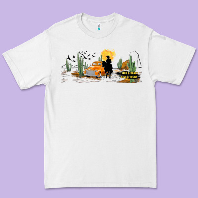 Western I Got A Heart Like A Truck Premium Tee Designed By Tumblerdesignbyshophia