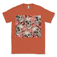 Copper skulls and flowers Classic Tee - TumblerDesignByShophia