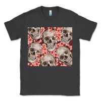 Smoke skulls and flowers Classic Tee - TumblerDesignByShophia