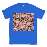 True Royal skulls and flowers Classic Tee - TumblerDesignByShophia