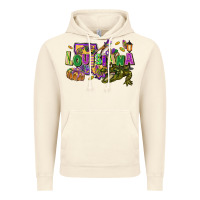 Vintage Artic Louisiana Mardi Gras Vintage Hoodie - FaDigitalArtStudio