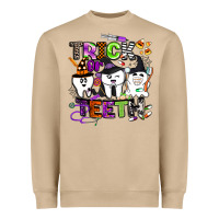 Mushroom trick or teeth Heavyweight Sweatshirt - BarkalooDesign