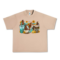 Burro horses coffee cups Urban Heavy Tee - OliviaCreatesArt