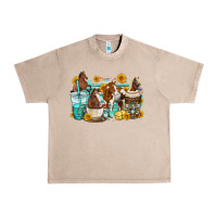 French Oak horses coffee cups Urban Heavy Tee - OliviaCreatesArt