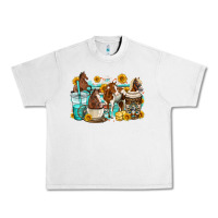 Lunar Rock horses coffee cups Urban Heavy Tee - OliviaCreatesArt