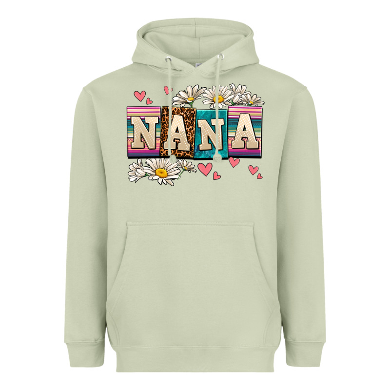 Daisy Nana Heavyweight Hoodie by AdoDesignShop | Teevron