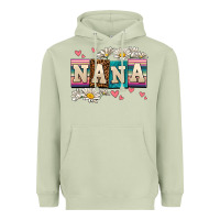 Matcha daisy nana Heavyweight Hoodie - AdoDesignShop