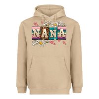 Mushroom daisy nana Heavyweight Hoodie - AdoDesignShop