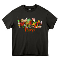Asphalt school nurse juneteenth Heavy Core Tee - NancyCooperArtShop