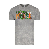Cloud Rock One lucky Nurse with elements St. Patricks Day Vintage Tee - HowdyJamesFarm