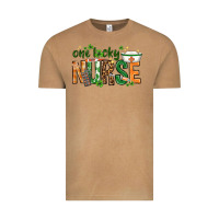 Vintage Camel One lucky Nurse with elements St. Patricks Day Vintage Tee - HowdyJamesFarm