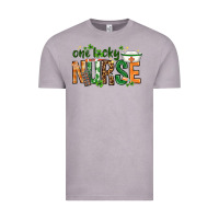 Vintage Zinc One lucky Nurse with elements St. Patricks Day Vintage Tee - HowdyJamesFarm