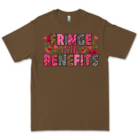 Cacao Fringe with benefits Valentine's Day Premium Tee - HowdyJamesFarm