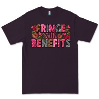 Plum Fringe with benefits Valentine's Day Premium Tee - HowdyJamesFarm