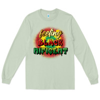 Matcha Feeling blacknificent Long Sleeve Tee - FaDigitalArtStudio