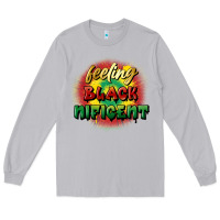 Moon Dust Feeling blacknificent Long Sleeve Tee - FaDigitalArtStudio