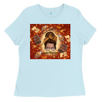 Baby Blue wizard head mom Ladies Tee - TumblerDesignByShophia