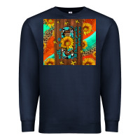 Navy with god all things are possible Premium Sweatshirt - AdoDesignShop
