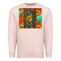 Pale Pink with god all things are possible Premium Sweatshirt - AdoDesignShop